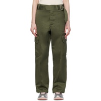 Kenzo Green Belt Trousers 241387F087000