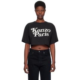 Black Kenzo Paris Verdy 에디트 Edition T-Shirt 241387F110008