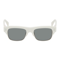 White Kenzo Paris Boke Flower Sunglasses 241387M134006