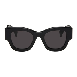 Black Kenzo Paris Boke Flower Sunglasses 241387M134010