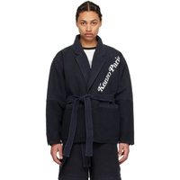 Navy Kenzo Paris VERDY 에디트 Edition Workwear Jacket 241387M180002