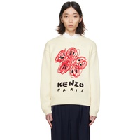 오프화이트 Off-White Kenzo Paris Drawn Sweater 241387M201000