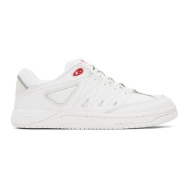 White Kenzo Paris PXT Sneakers 241387M237002