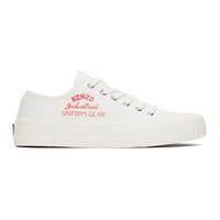 오프화이트 Off-White Kenzo Paris Foxy Low-Top Canvas Sneakers 241387M237008