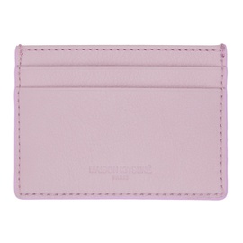 Maison Kitsune Purple Cloud Card Holder 241389F037001