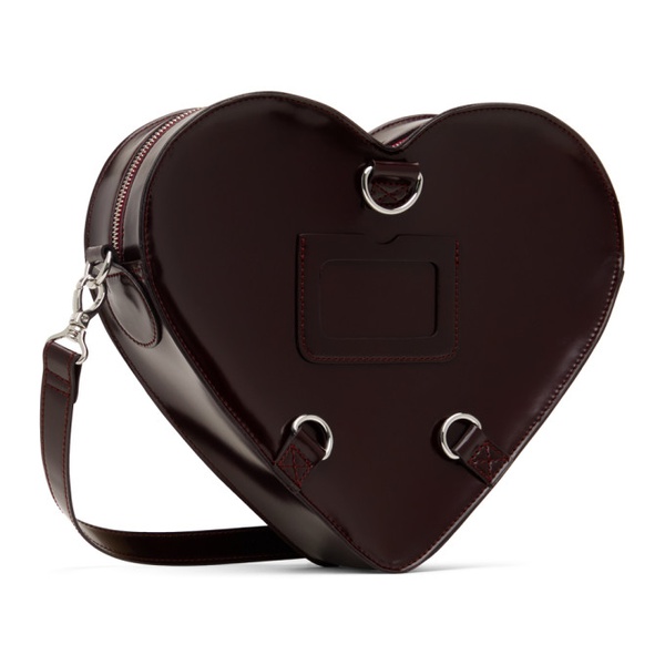 닥터마틴 닥터마틴 Dr. Martens Burgundy Heart Shaped Backpack 241399F042000