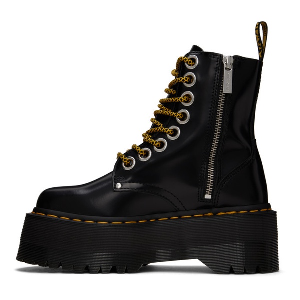 닥터마틴 닥터마틴 Dr. Martens Black Jadon Max Platform Boots 241399F113006