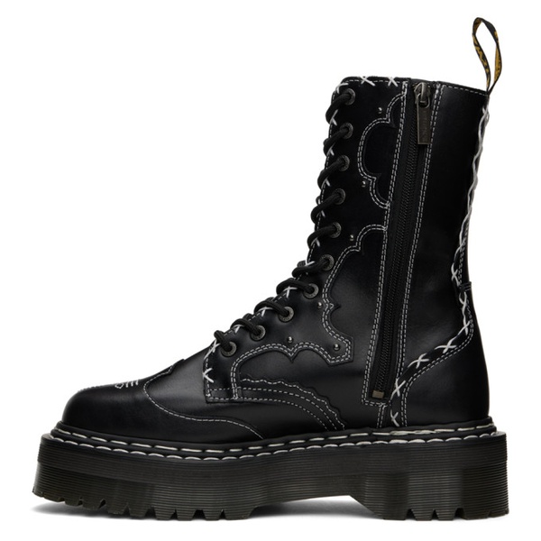 닥터마틴 닥터마틴 Dr. Martens Black Jadon Hi Gothic Americana Platform Boots 241399F114005