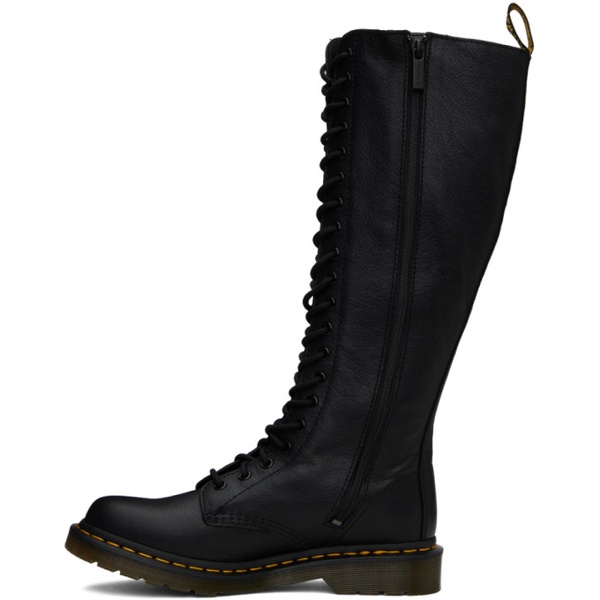 닥터마틴 닥터마틴 Dr. Martens Black 1B60 Virginia Leather Boots 241399F115000