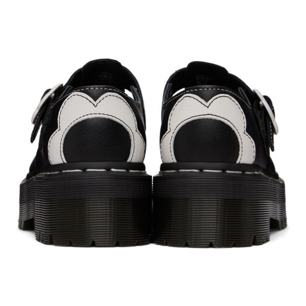 닥터마틴 닥터마틴 Dr. Martens Black Bethan Leather Platform Loafers 241399F120017