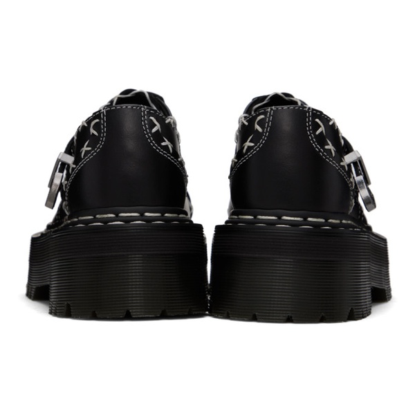 닥터마틴 닥터마틴 Dr. Martens Black Monk Gothic Americana Loafers 241399F121034