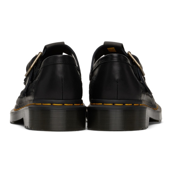 닥터마틴 닥터마틴 Dr. Martens Black Adrian T-Bar Leather Loafers 241399M231051