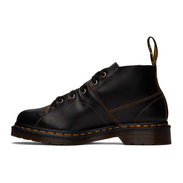 닥터마틴 닥터마틴 Dr. Martens Black Church Vintage Boots 241399M255012