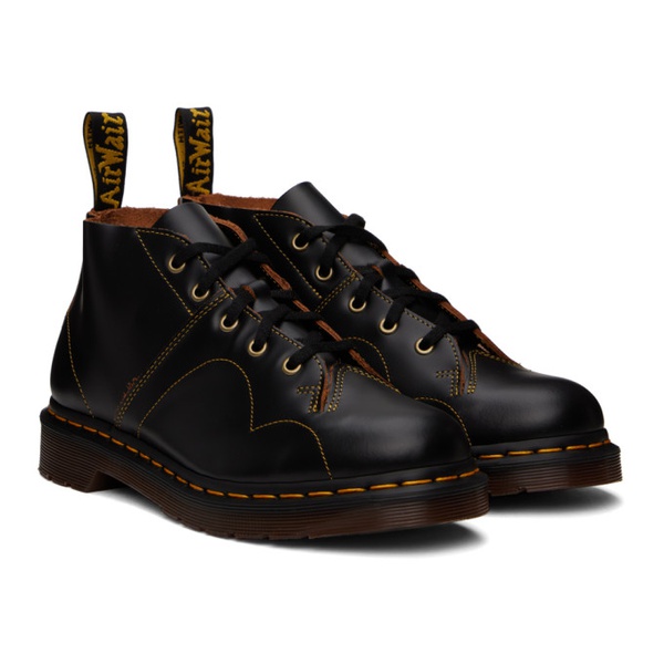 닥터마틴 닥터마틴 Dr. Martens Black Church Vintage Boots 241399M255012