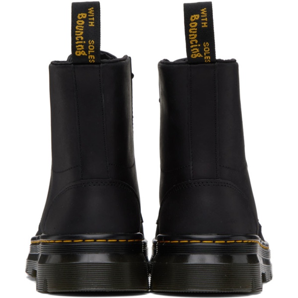 닥터마틴 닥터마틴 Dr. Martens Black Combs Leather Boots 241399M255022