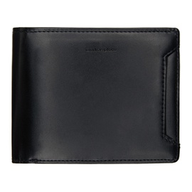 Master-piece Black Notch Bifold Wallet 241401M164000