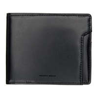 Master-piece Black Notch Money Clip Wallet 241401M164003