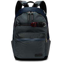 Master-piece Gray & Navy Potential DayPack Backpack 241401M166039
