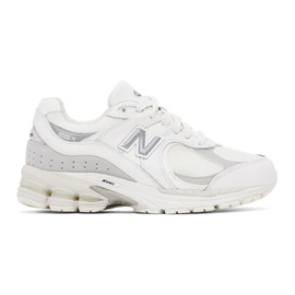 뉴발란스 New Balance White & Gray 2002RX Sneakers 241402F128071
