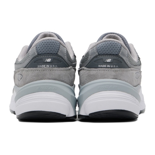 뉴발란스 뉴발란스 New Balance Gray Made In USA 990v6 Sneakers 241402F128134