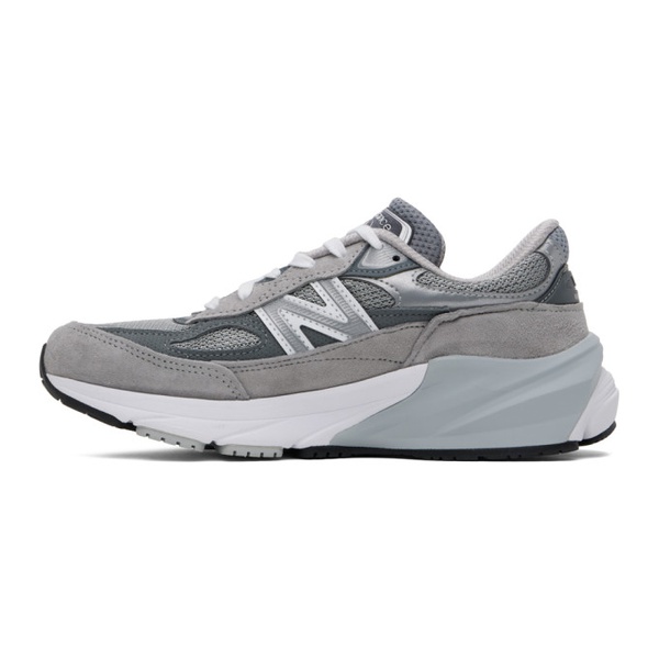 뉴발란스 뉴발란스 New Balance Gray Made In USA 990v6 Sneakers 241402F128134