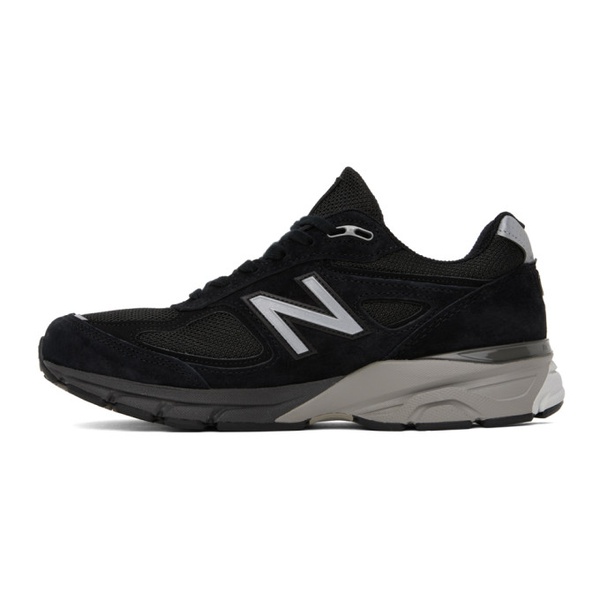 뉴발란스 뉴발란스 New Balance Black Made in USA 990v4 Core Sneakers 241402F128138