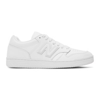 뉴발란스 New Balance White 480 Sneakers 241402F128148