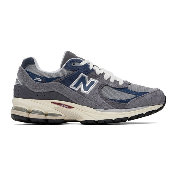 뉴발란스 뉴발란스 New Balance Gray & Navy 2002R Sneakers 241402F128232