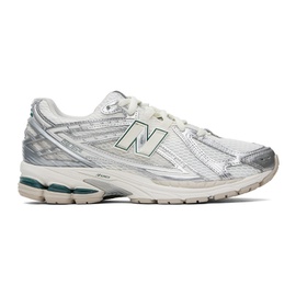 뉴발란스 New Balance Silver & White 1906R Sneakers 241402F128234