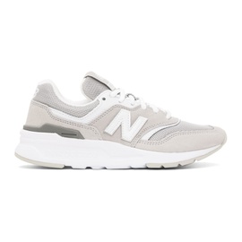 뉴발란스 New Balance Gray & White 997H Sneakers 241402F128267