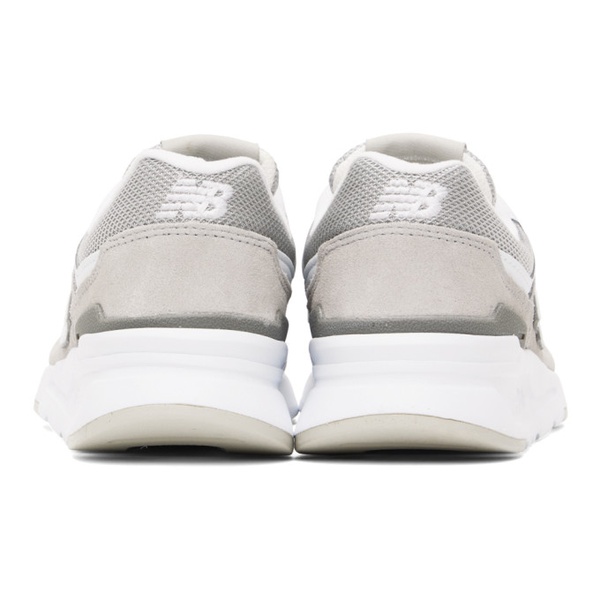 뉴발란스 뉴발란스 New Balance Gray & White 997H Sneakers 241402F128267