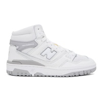뉴발란스 New Balance White 650 Sneakers 241402M236003