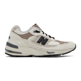 뉴발란스 New Balance Gray Made in UK 991v1 Sneakers 241402M237008