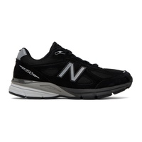 뉴발란스 New Balance Black Made in USA 990v4 Sneakers 241402M237011