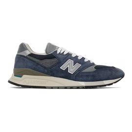 뉴발란스 New Balance Blue Made in USA 998 Sneakers 241402M237018
