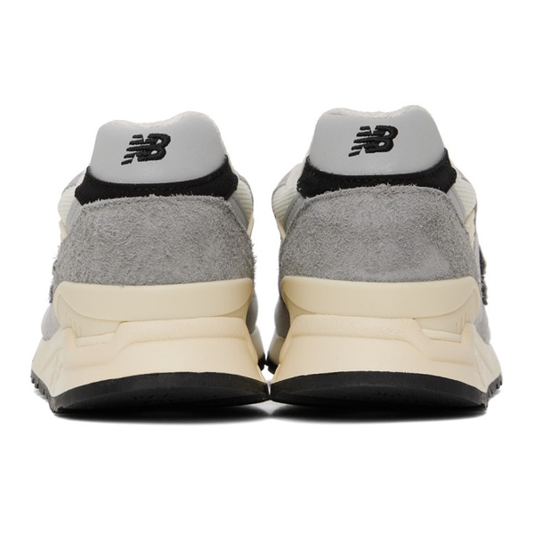 뉴발란스 뉴발란스 New Balance Gray & Beige Made in USA 998 Sneakers 241402M237060