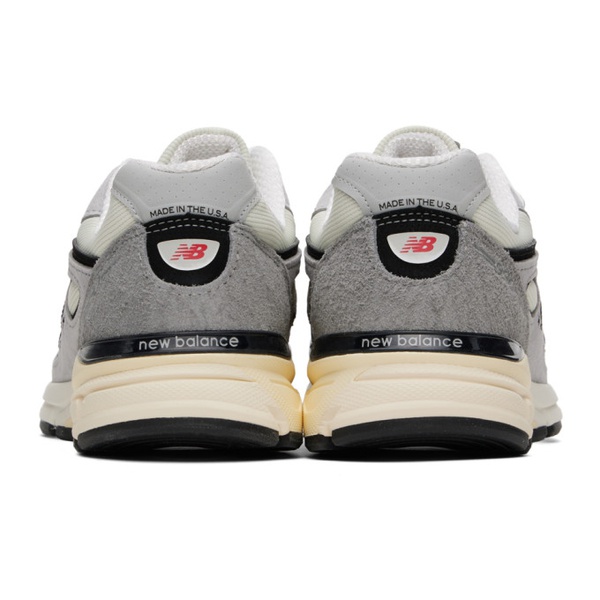 뉴발란스 뉴발란스 New Balance Gray Made In USA 990v4 Sneakers 241402M237068
