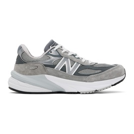 뉴발란스 New Balance Gray Made in USA 990v6 Sneakers 241402M237077