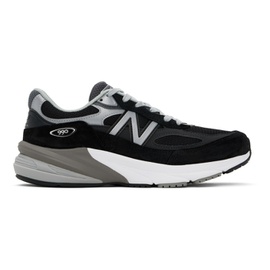 뉴발란스 New Balance Black Made in USA 990v6 Sneakers 241402M237078