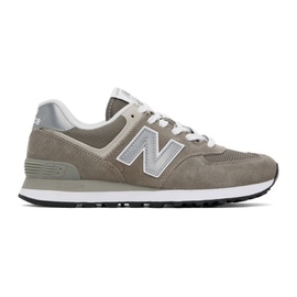 뉴발란스 New Balance Gray 574 Core Sneakers 241402M237096
