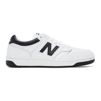 뉴발란스 New Balance White & Black 480 Sneakers 241402M237118
