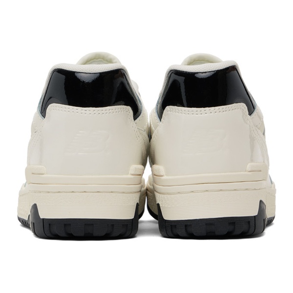 뉴발란스 뉴발란스 New Balance 오프화이트 Off-White & Black 550 Sneakers 241402M237148