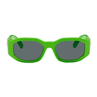 베르사체 Versace Green Medusa Biggie Sunglasses 241404F005040