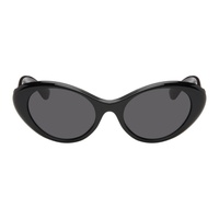 베르사체 Versace Black La Medusa Sunglasses 241404F005073