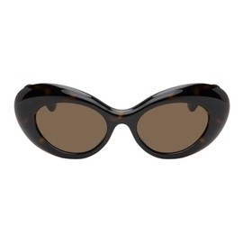 베르사체 Versace Tortoiseshell Medusa Sunglasses 241404F005080