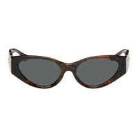 베르사체 Versace Tortoiseshell Medusa Legend Cat-Eye Sunglasses 241404F005082