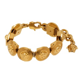베르사체 Versace Gold Tribute Medusa Bracelet 241404F020002