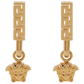 베르사체 Versace Gold La Medusa Earrings 241404F022028