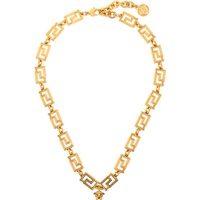 베르사체 Versace Gold Greca Necklace 241404F023002