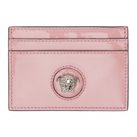 베르사체 Versace Pink La Medusa Card Holder 241404F037011